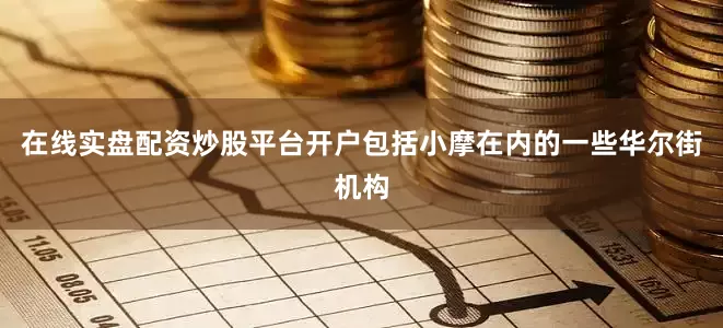 在线实盘配资炒股平台开户包括小摩在内的一些华尔街机构