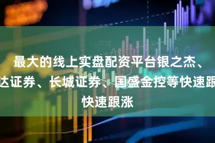 最大的线上实盘配资平台银之杰、信达证券、长城证券、国盛金控等快速跟涨